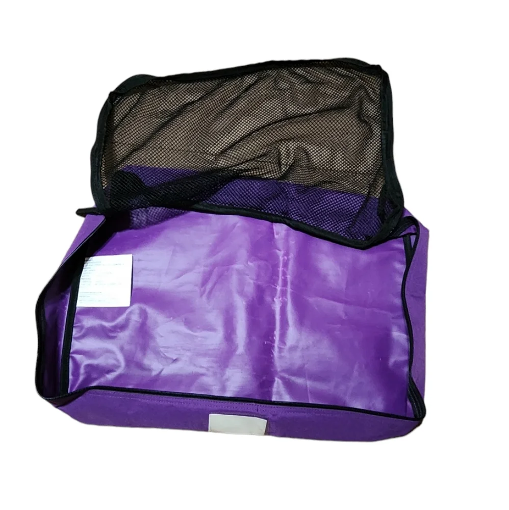 Avon Set Of 3 New purple/black suitcase divider